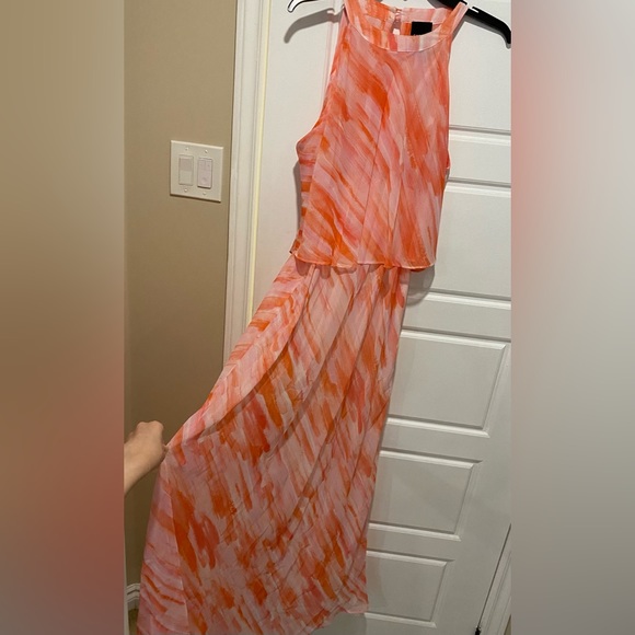 Peach/pastel maxi dress - Picture 2 of 3